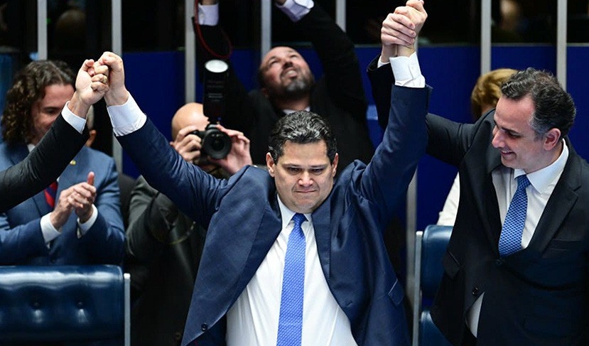 Davi Alcolumbre do União Brasil é o novo presidente do Senado