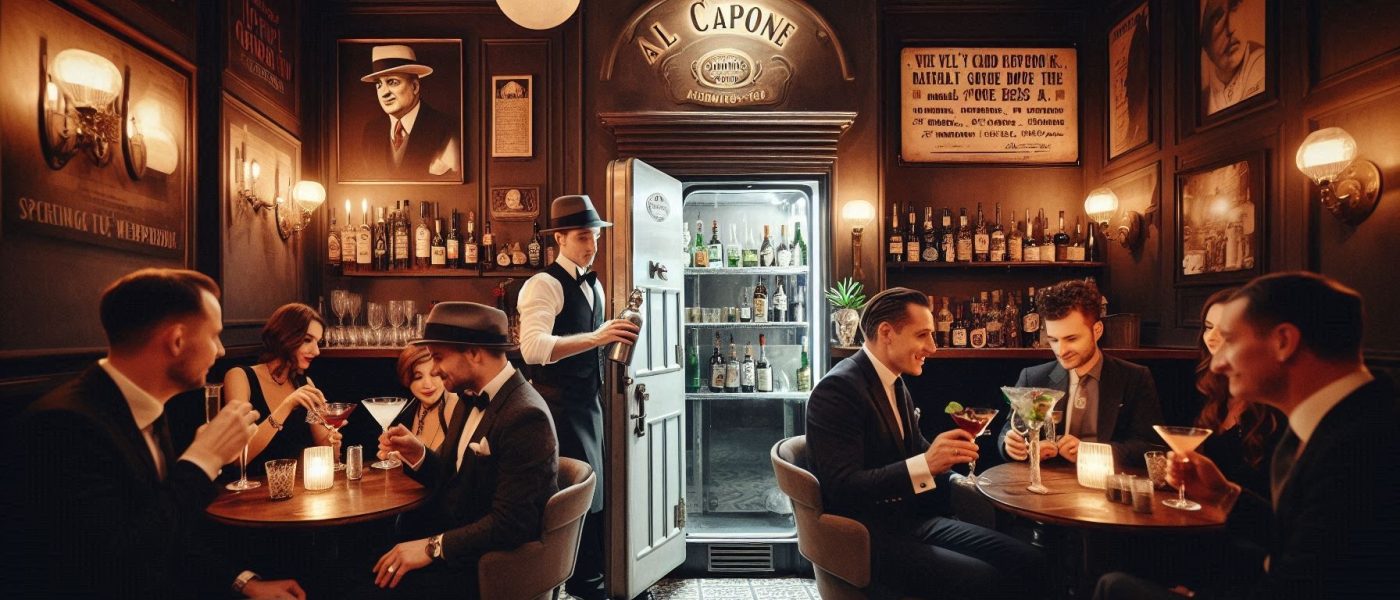 Nova Moda Noturna: Bares Secretos com Senhas, Geladeiras Falsas e Mistério