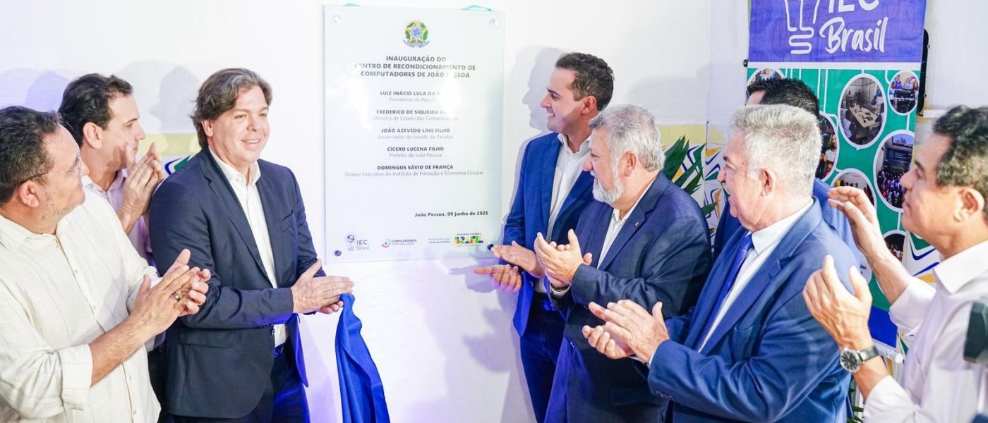 Centro de Recondicionamento de Computadores é inaugurado em João Pessoa