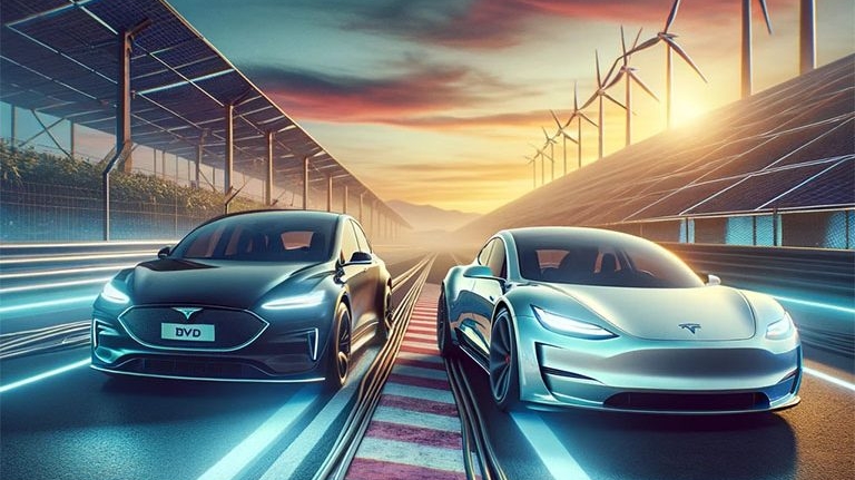 BYD supera Tesla em vendas na Europa pela 1ª vez