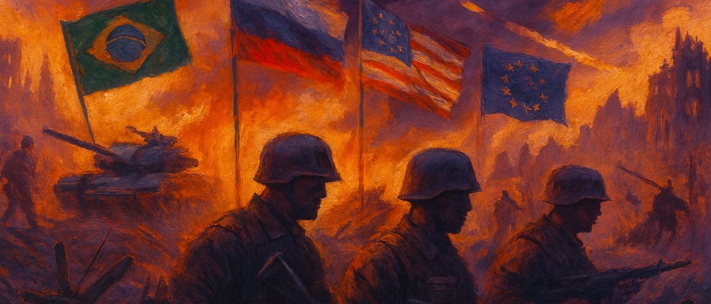 “Guerra mundial é inevitável”, diz presidente sérvio; em um conflito global, de que lado ficaria o Brasil?