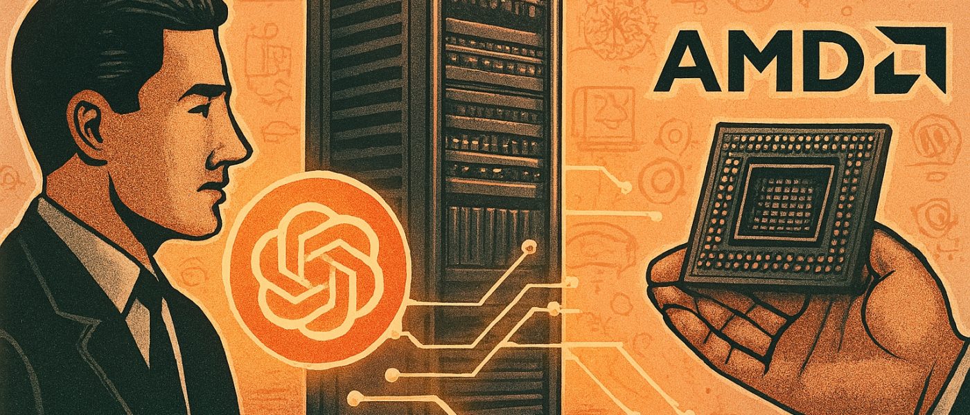 Revolução na IA: OpenAI e AMD fecham acordo bilionário para criar a maior infraestrutura de supercomputação do mundo