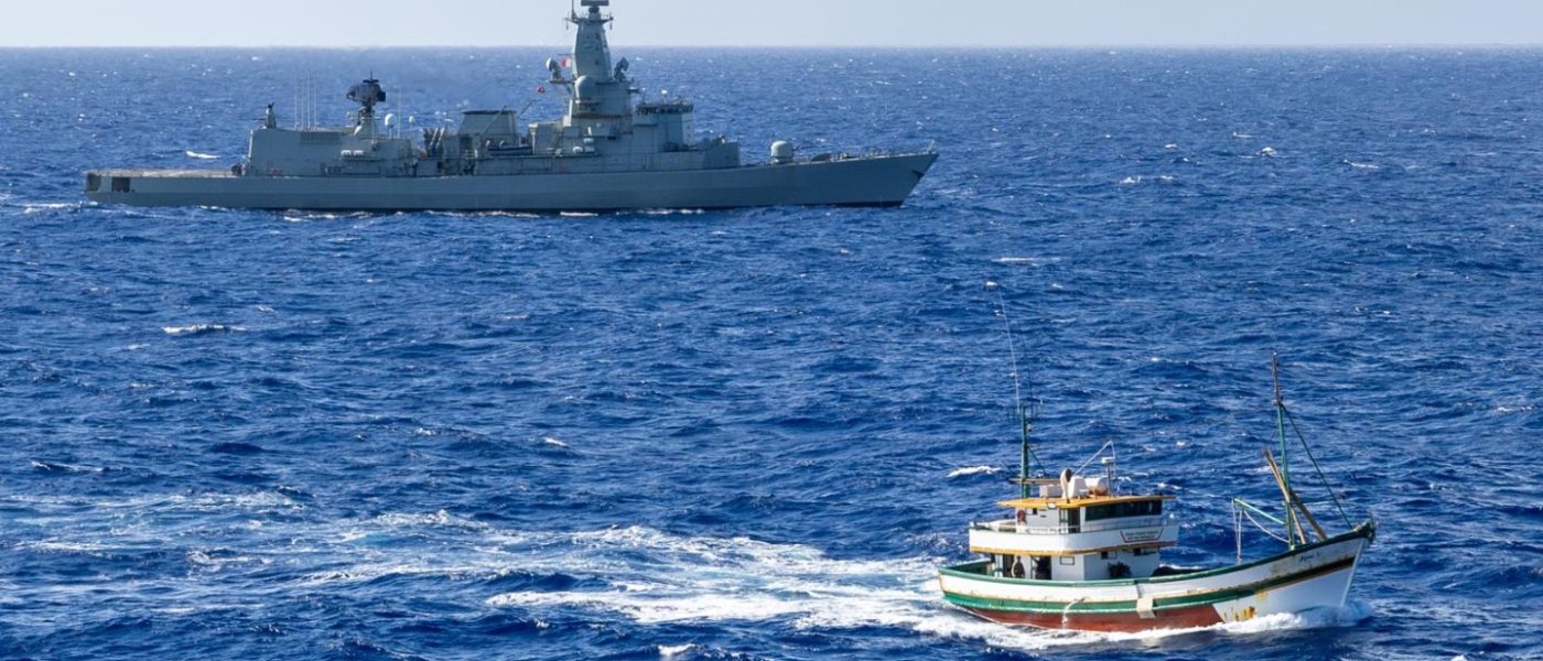 Operação internacional apreende 7 toneladas de cocaína em alto-mar