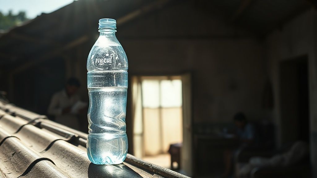 Lâmpada PET: Gênio de Uberaba ilumina o mundo e corta a conta de luz